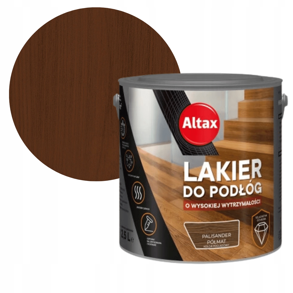 Altax Lak Na Podlahy 2,5 L Palisandr