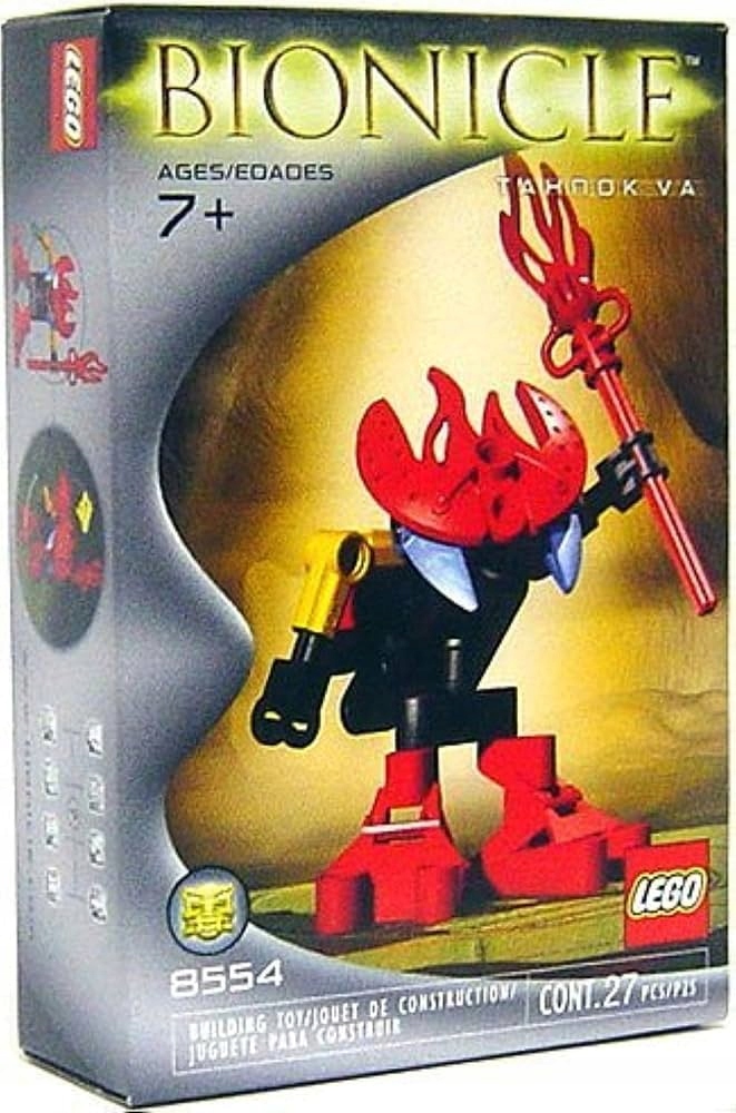 nový Lego Bionicle 8554 Tahnok Va Misb 2002