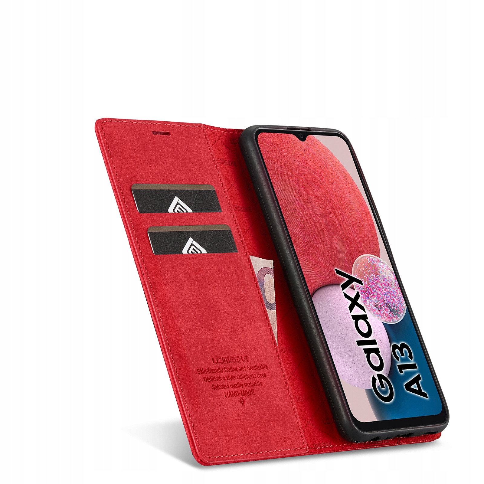 Etui Skórzane Na Klapkę Do Samsung Galaxy A13 4g
