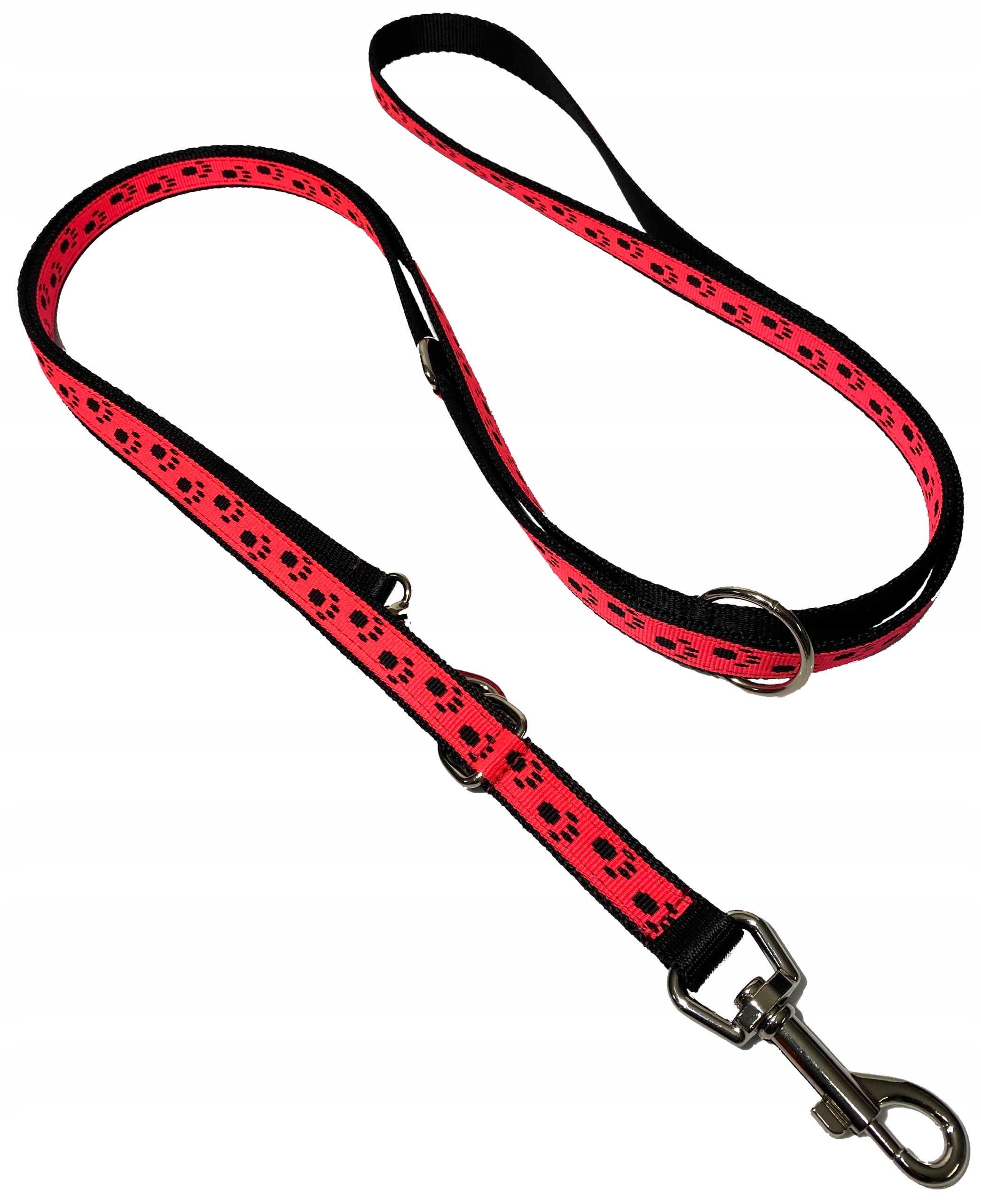 

Mocna Smycz Dla Psa 235 CM / 16 MM Łapki Neon