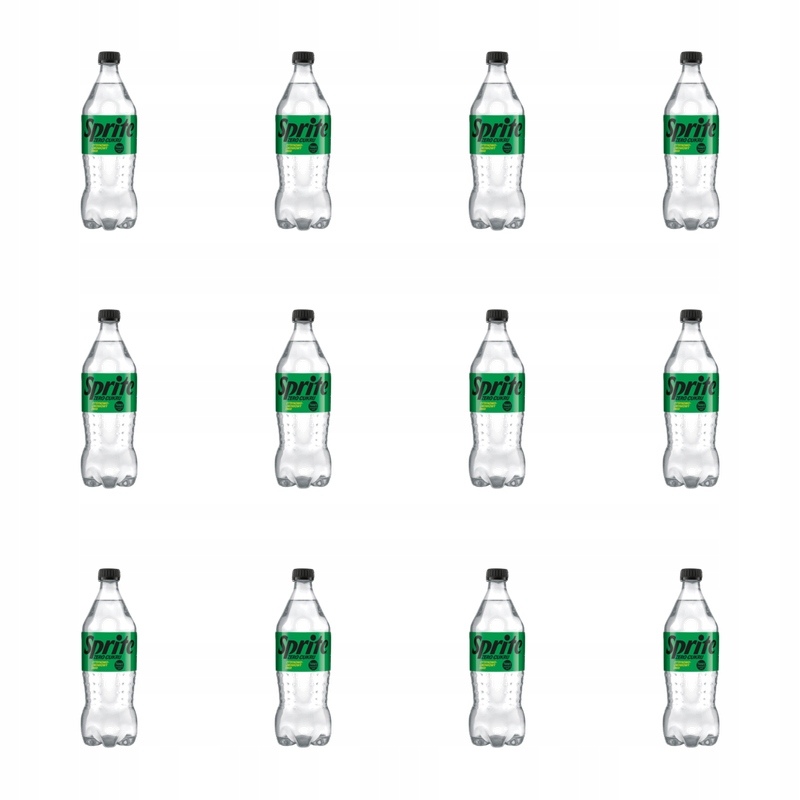 Sprite Zero cukru Sycený nápoj citronovo-limetková příchuť 850 ml X12