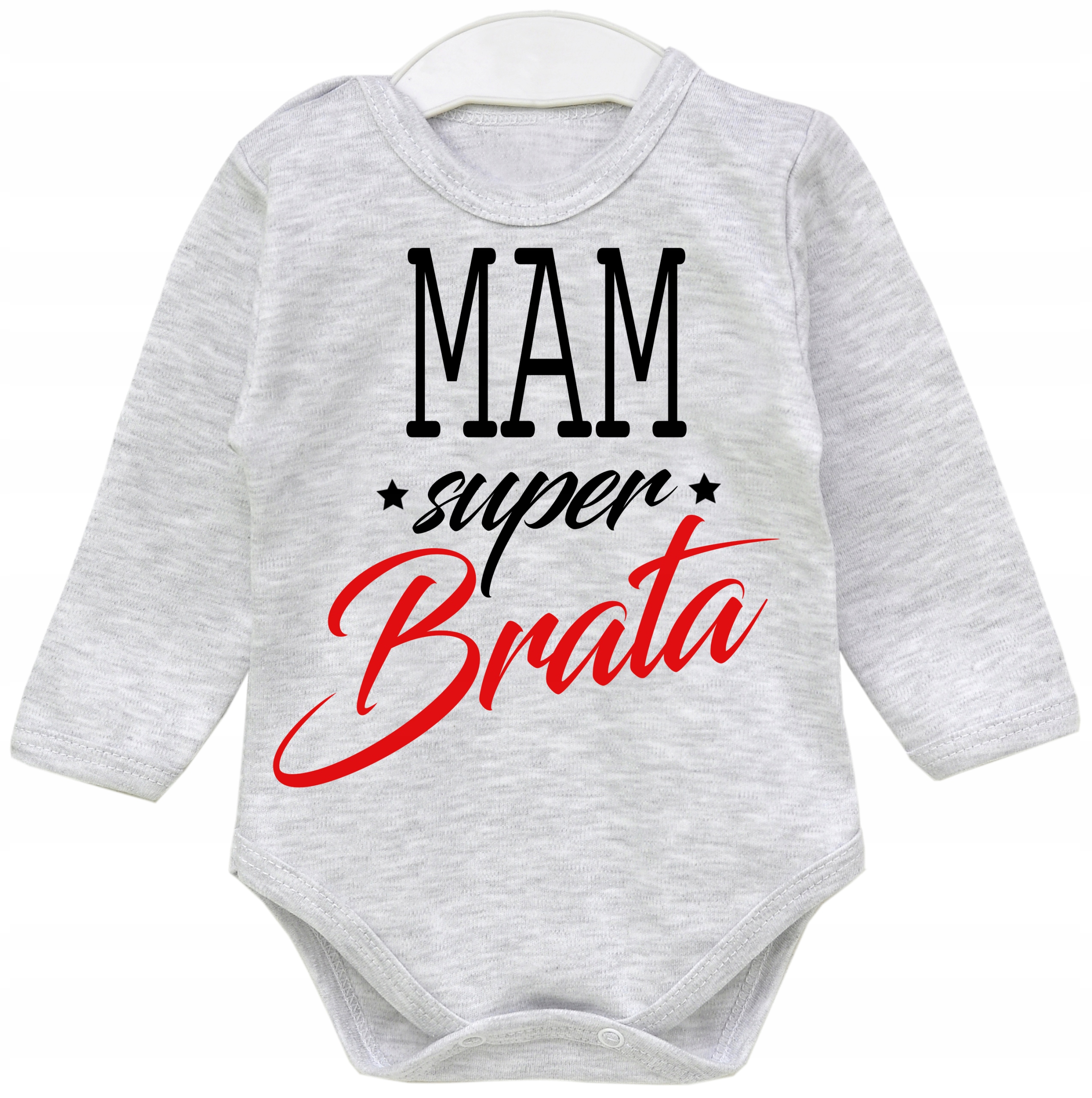 

Body dł rękaw Mam super brata Napisy r. 86