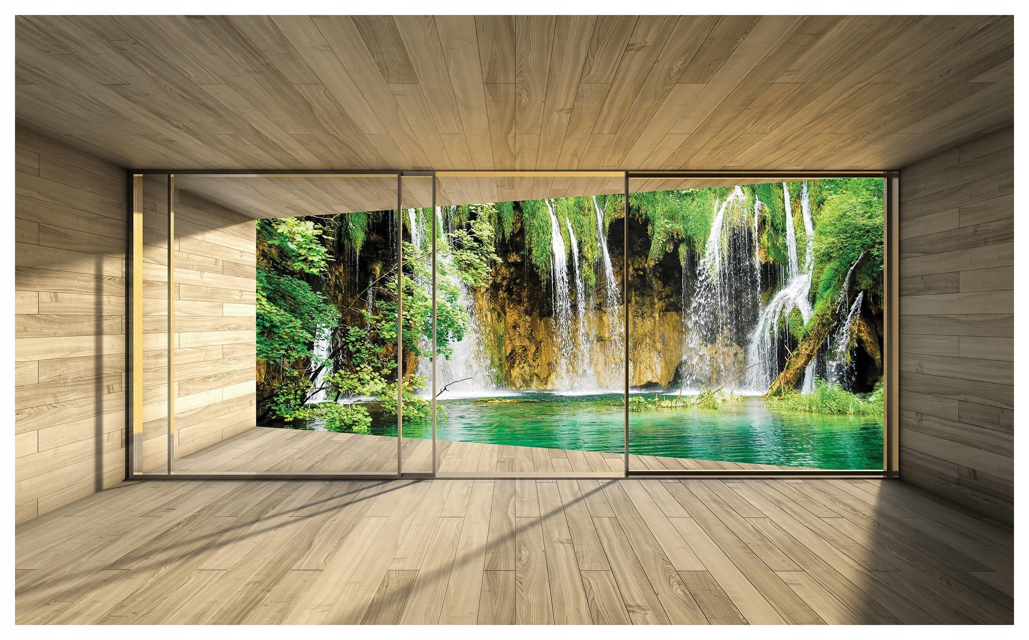 Vliesová fototapeta Vodopády relaxace doma příroda 300x210 lepidlo