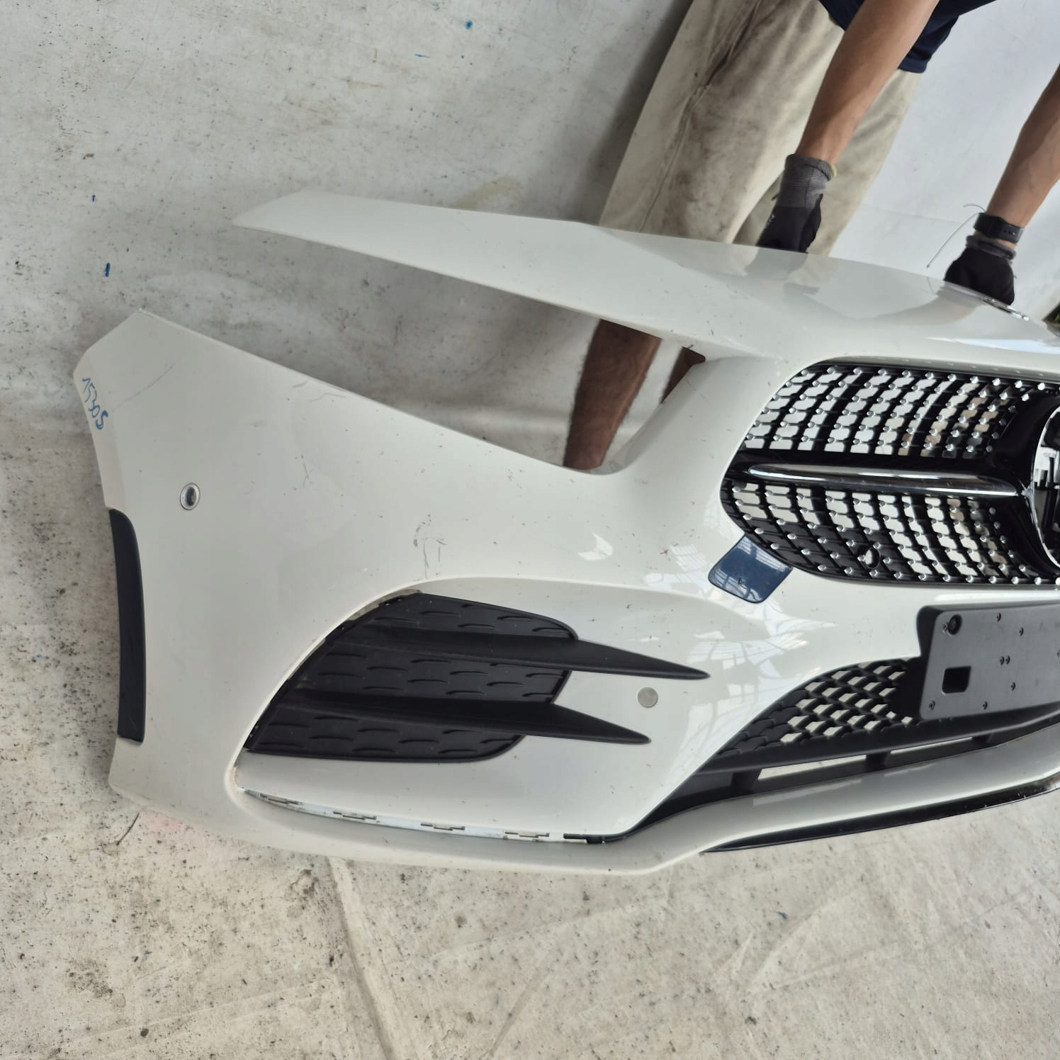 MERCEDES A-KLASA IV 4 W177 AMG 18-22 bumper front front PDC