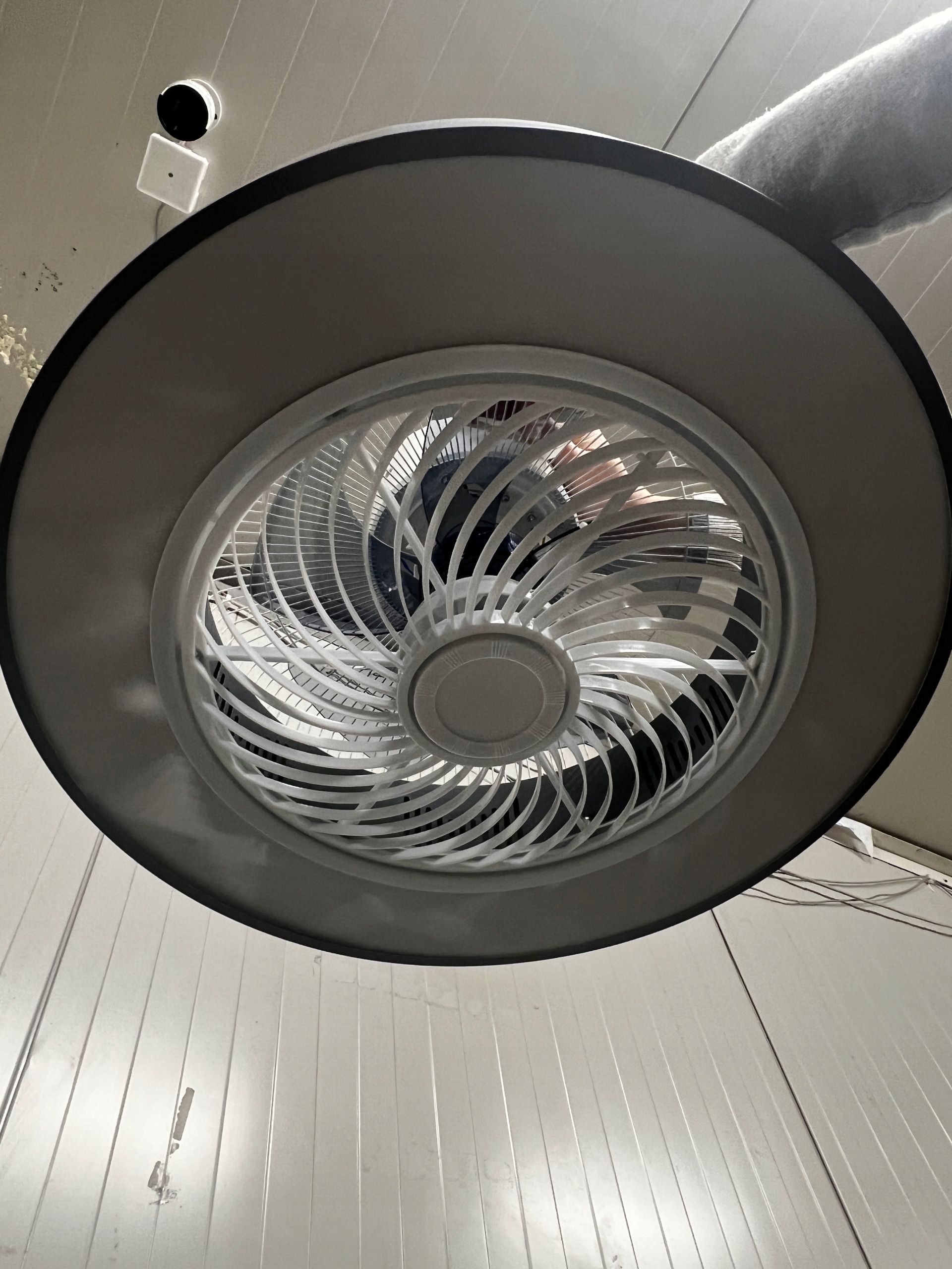 Plafon okrągły 47 x 47 cm biały Kolekcja RL