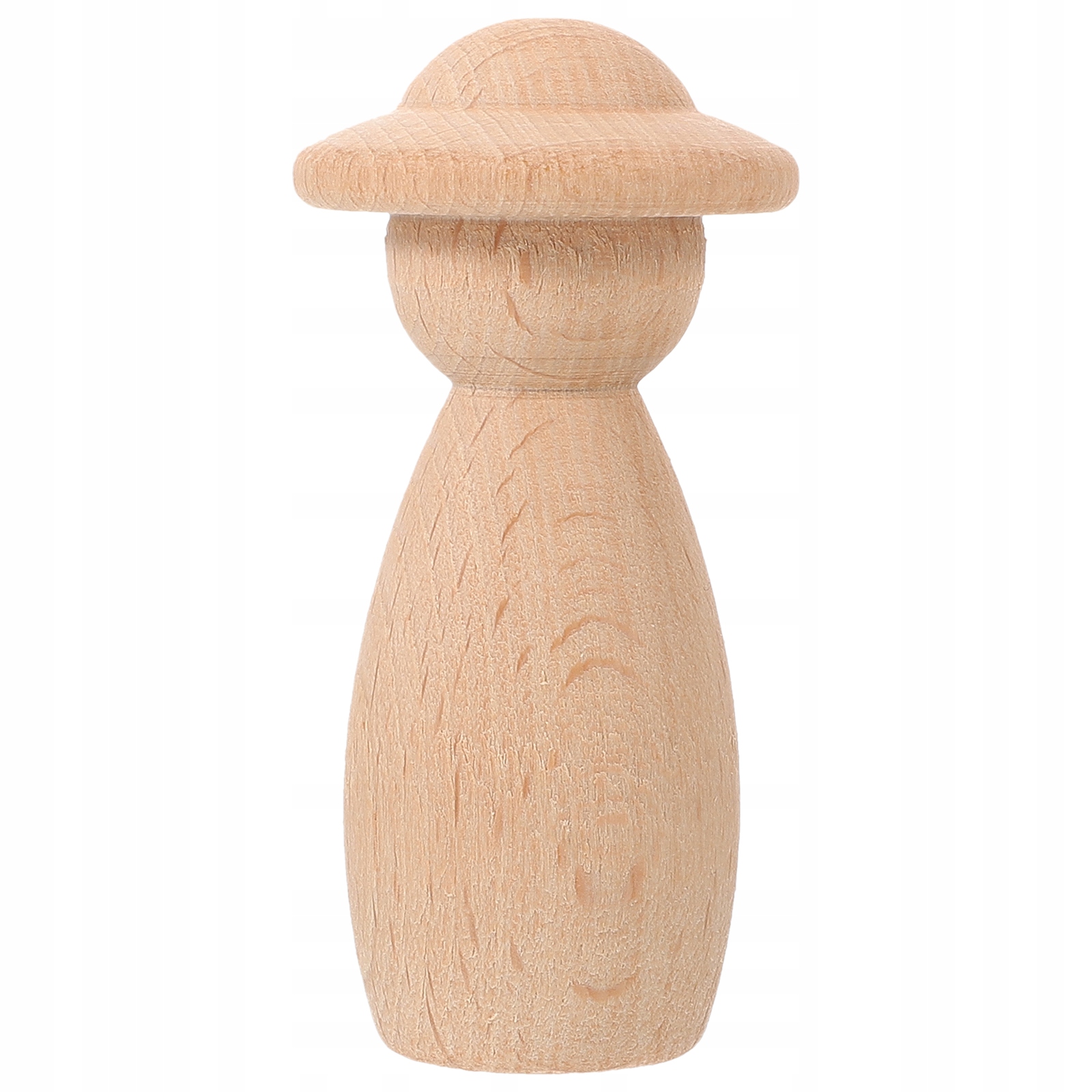 NIEDOKOŃCZONA DREWNIANA LALKA DIY DREWNIANA LALKA NIEMALOWANA