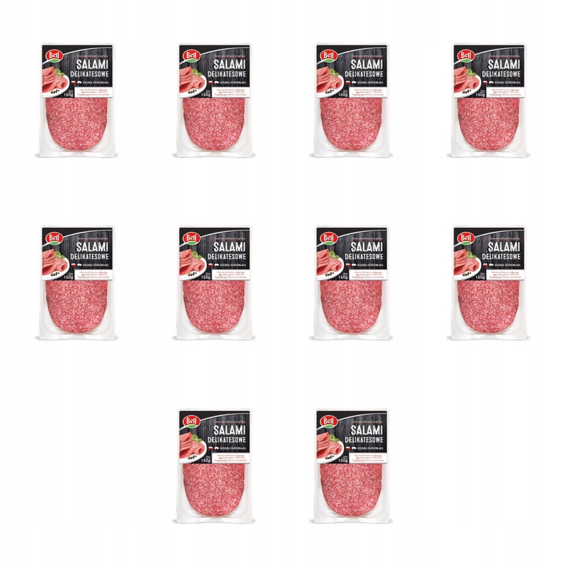 Salami lahůdkové plátky 150 g Bell X10