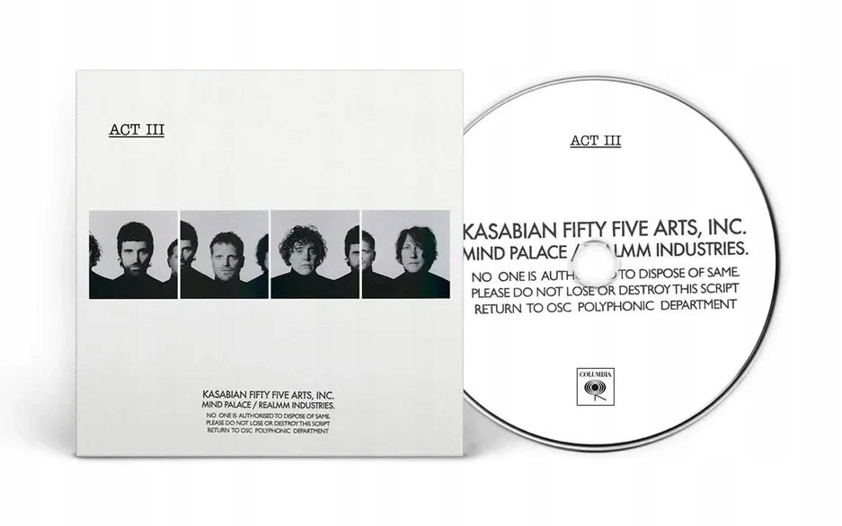 Kasabian: Act Iii CD