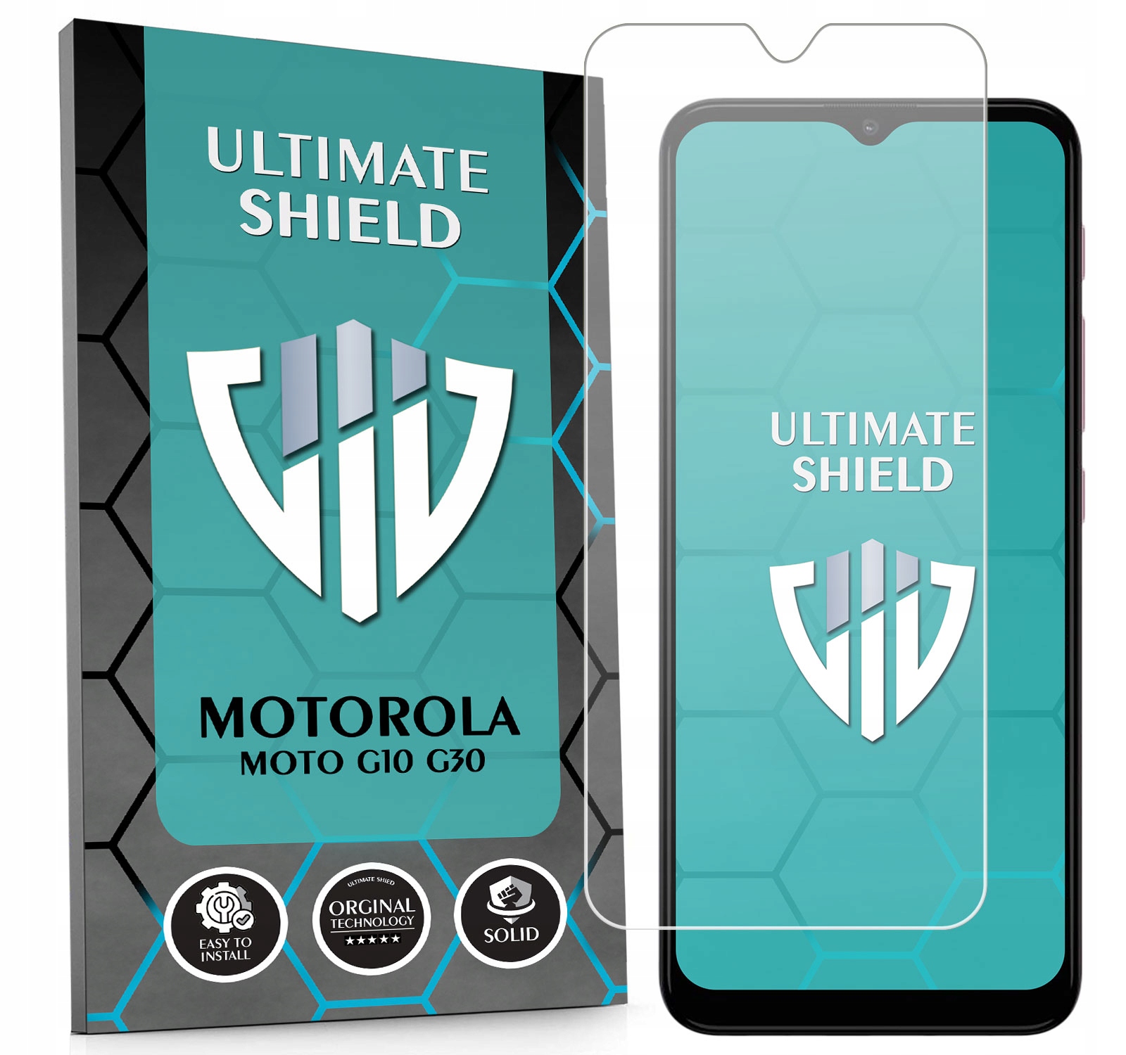 Sklo 3x Displej 7x Fotoaparát Rychlý Objektiv Pro Motorola Moto G10 G30