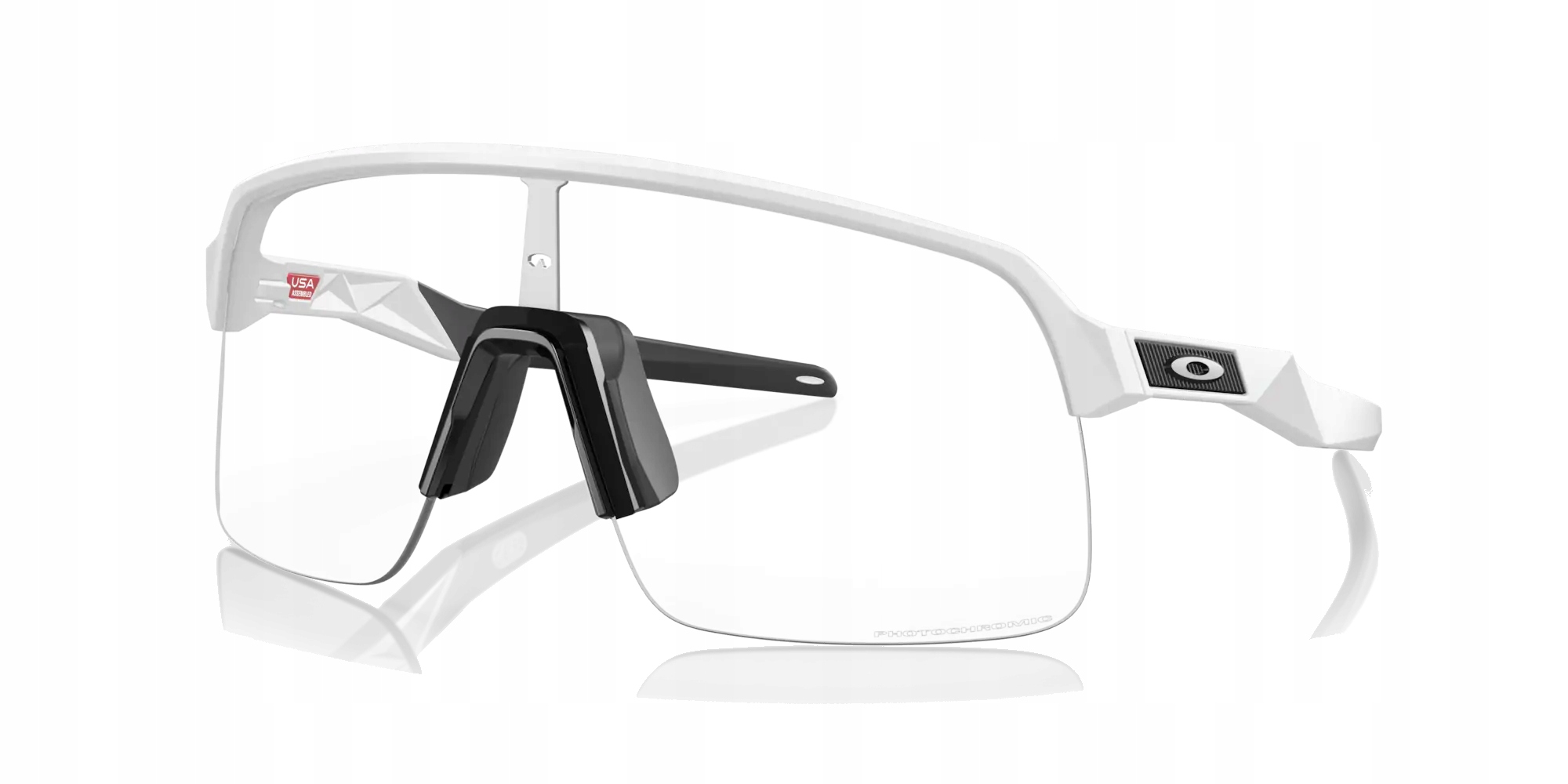 Brýle Oakley Sutro Lite Matte White, Clear To Black Iridium Photochromi