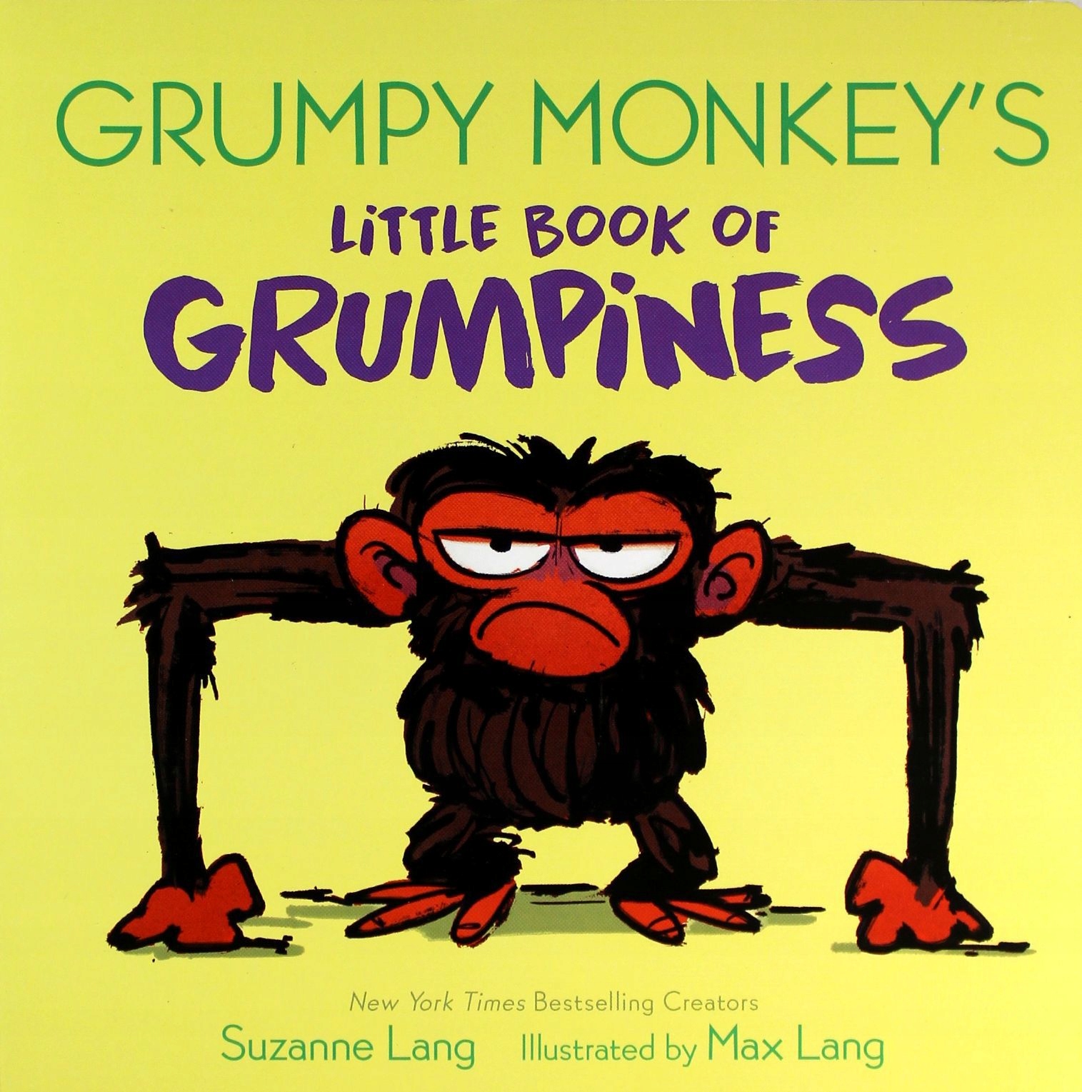 GRUMPY MONKEY'S LITTLE BOOK OF GRUMPINESS - Suzanne Lang [KSIĄŻKA]