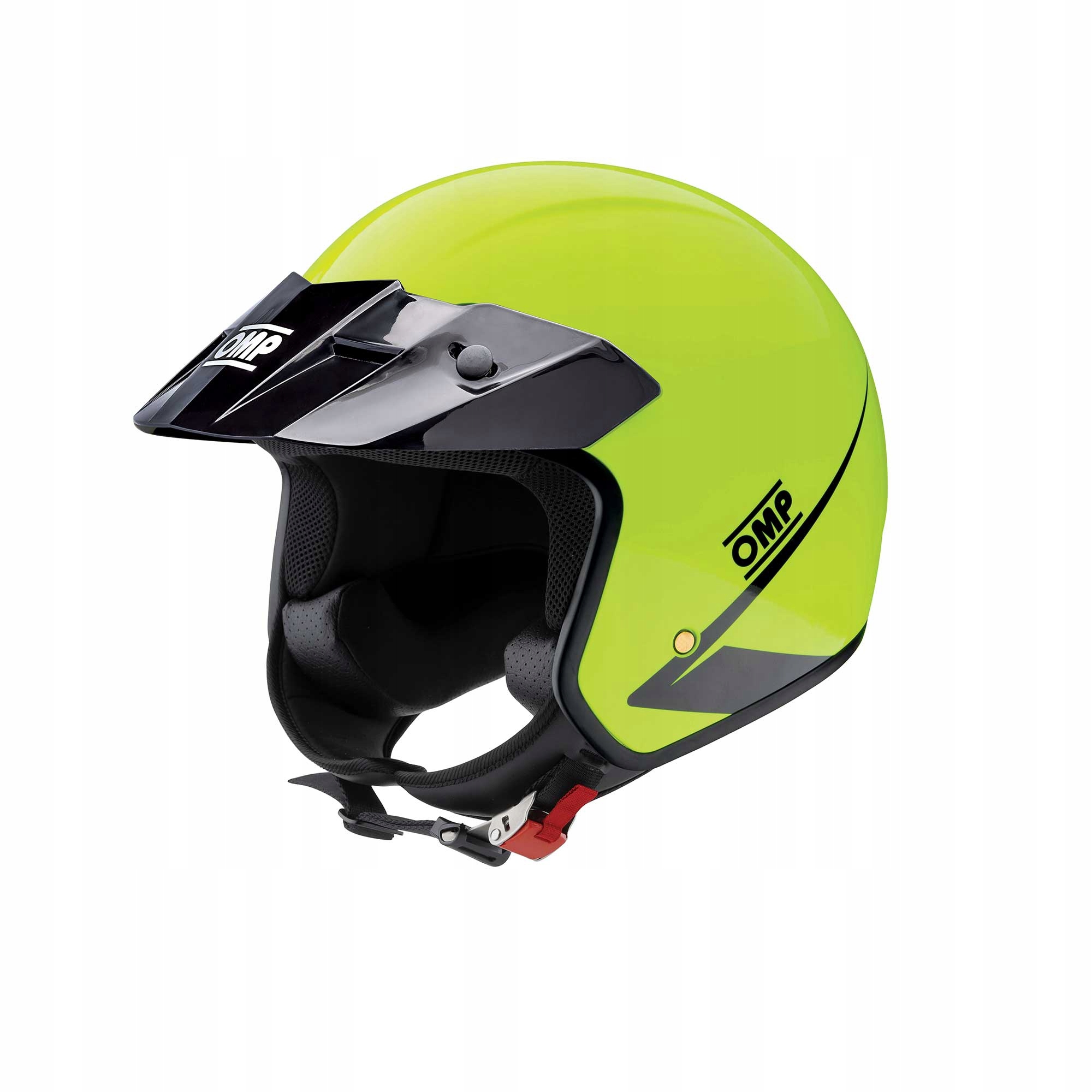 Omp Star 2024 Otvorená prilba s homologáciou Ece R22-06, fluo žltá, veľ L