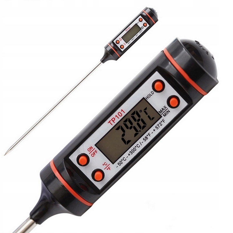 TERMOMETR SZPILKOWY KUCHENNY LCD MIĘSA WINA 300°C Kod producenta Flowmove