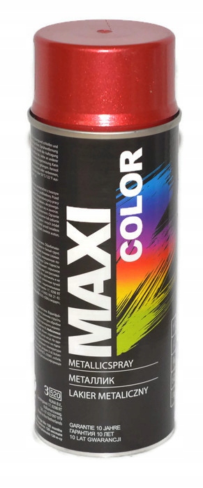 

Metalik Czerwony Maxi Color 400 ML Motip