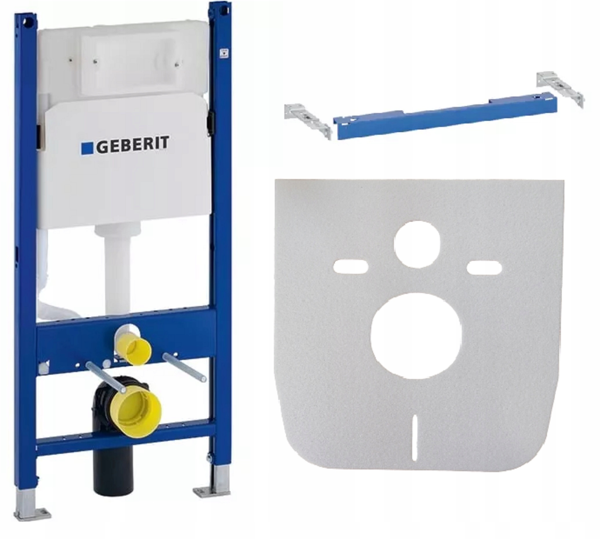Podomietkový rošt Wc držiaky Geberit Duofix Basic 50x112 cm Podložka Darček