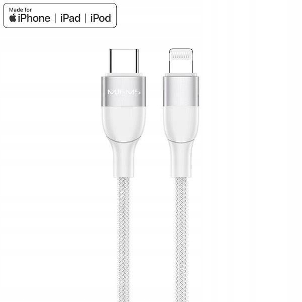 

Usams Mjems Kabel Usb-c do Lightning Pd 18W 1.2m