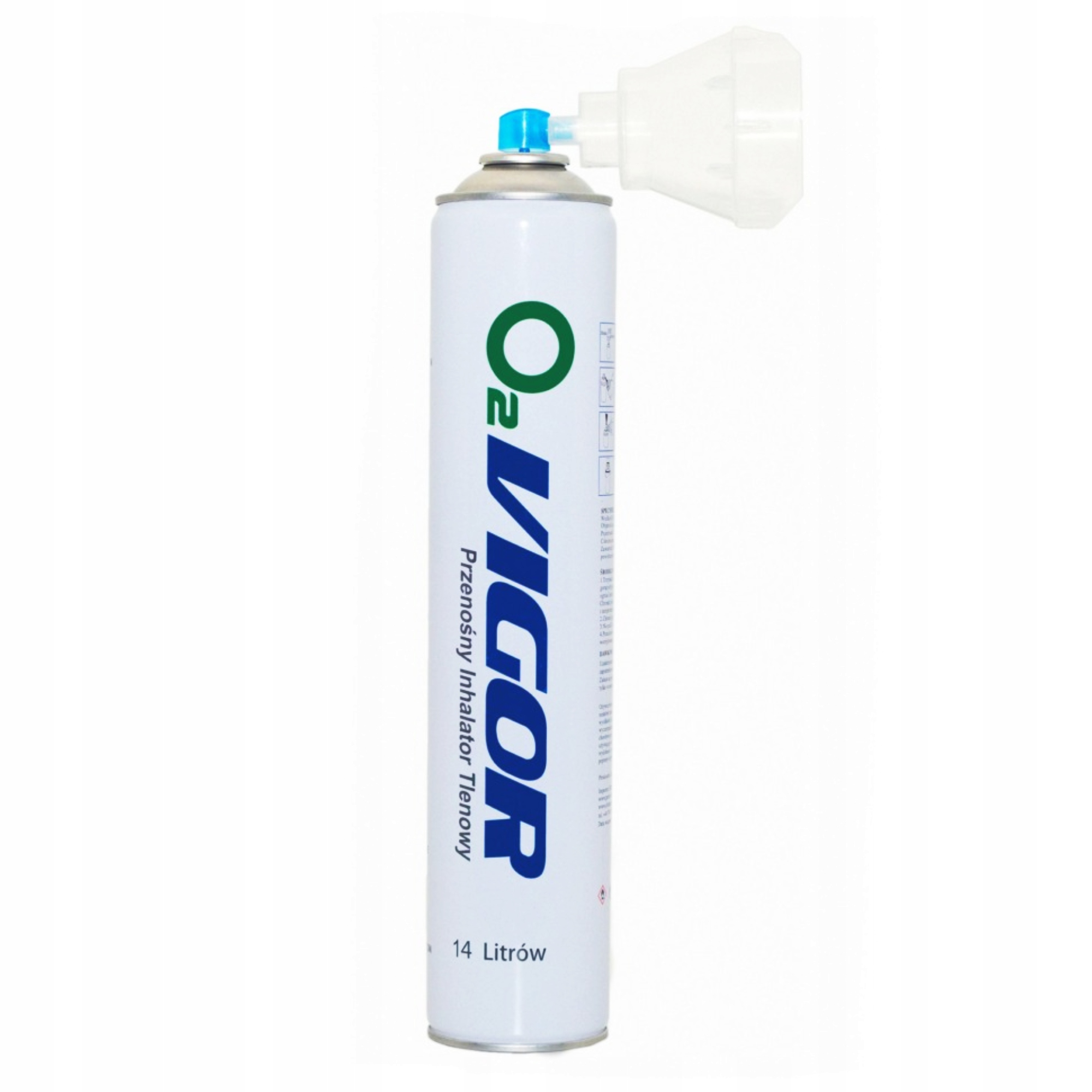 

Tlen O2 Vigor Przenośny Inhalator Tlenowy 14L