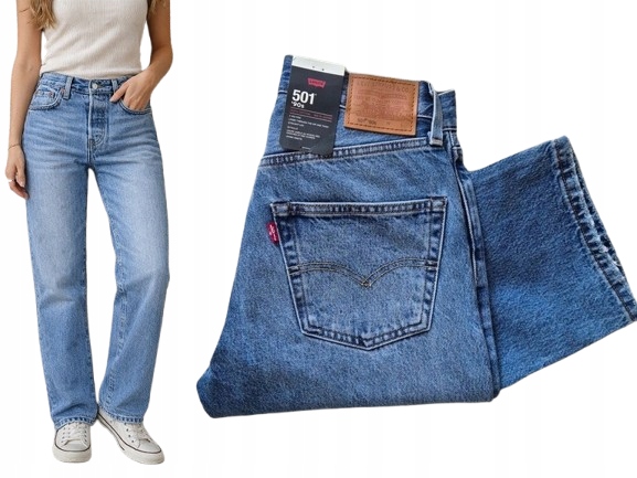 dámské džínové kalhoty Levi's 501 90`s W25 L30 25/30 Xs jednoduché