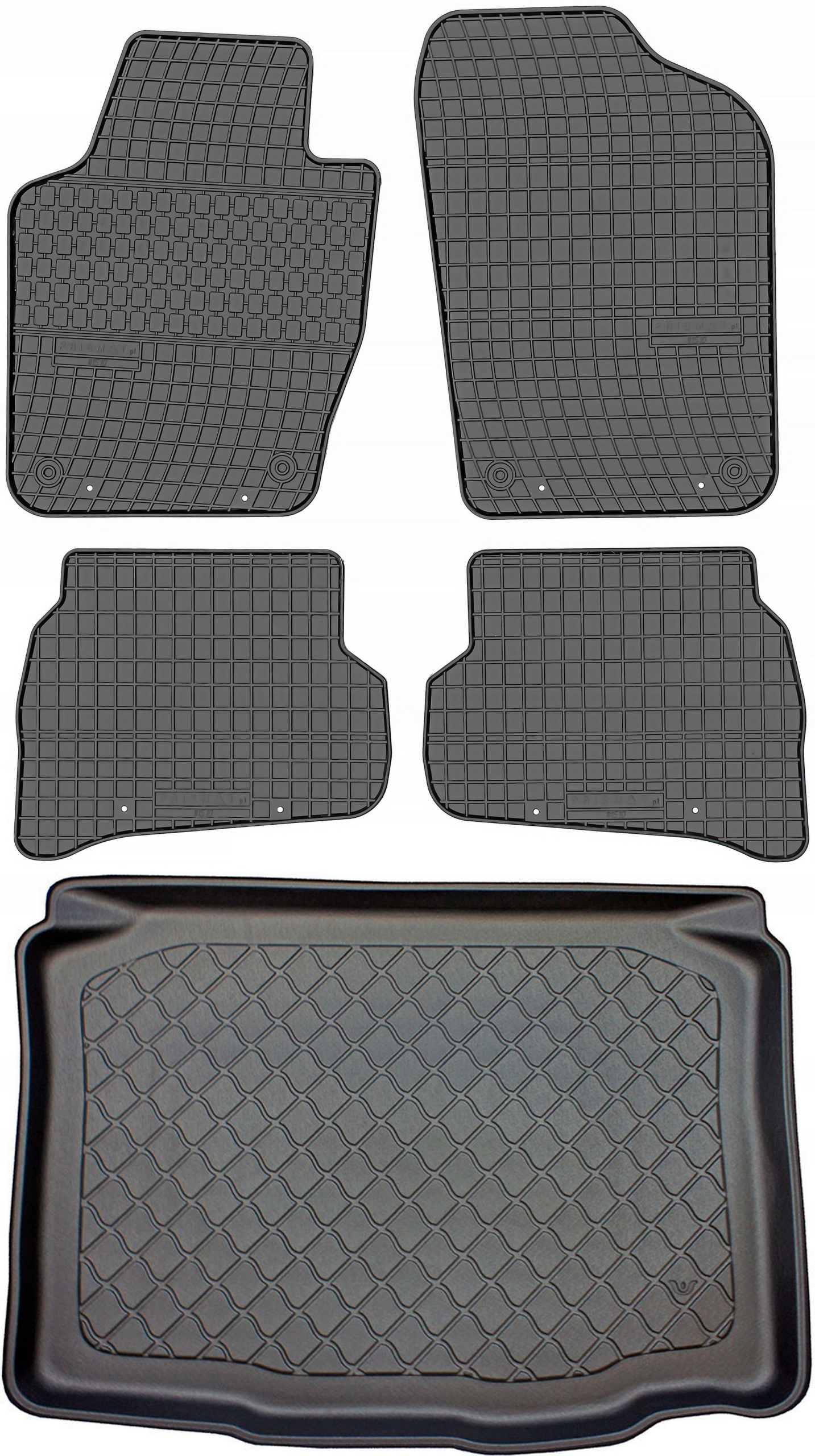 Seat Ibiza IV (6J) Hb 2008-2017 Koberce s rohožou