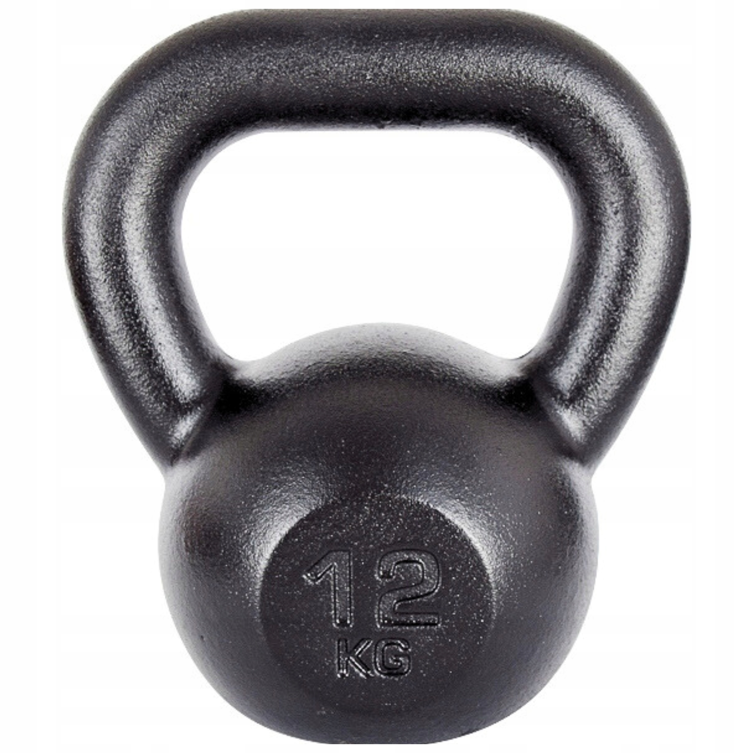 Kettlebell żeliwny odważnik kula kettle 12kg