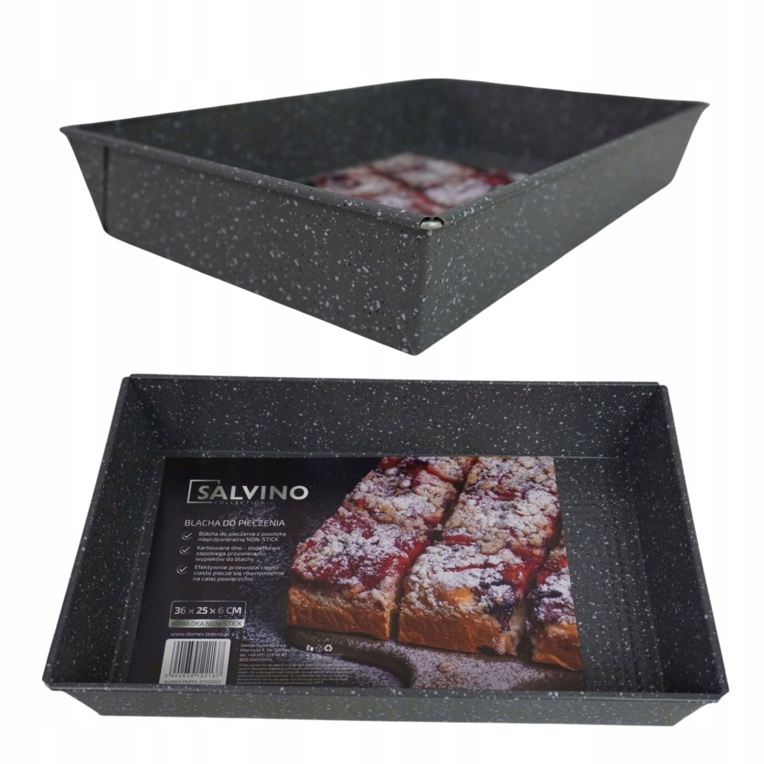 

Forma Blacha Do Pieczenia Ciasta Prostokątna Duża