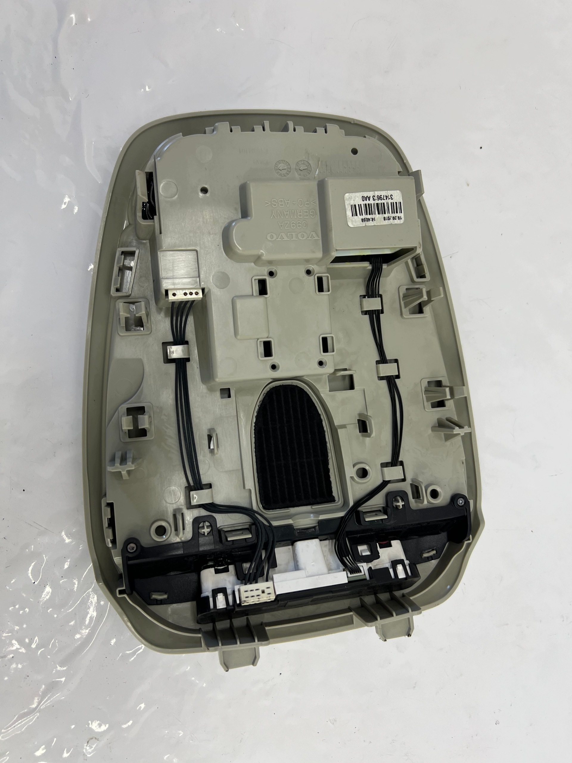 light lighting of the interior front 31479613 VOLVO V60 2 II 18-21