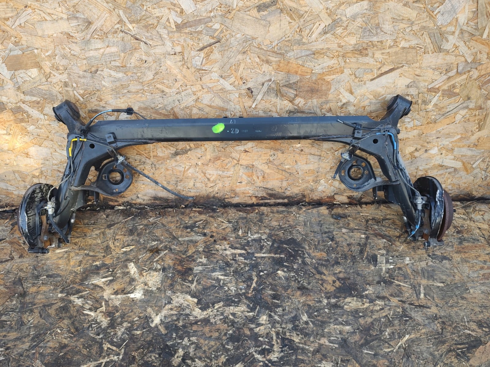 axis rear part suspension beam Honda Jazz II 02-08 discs
