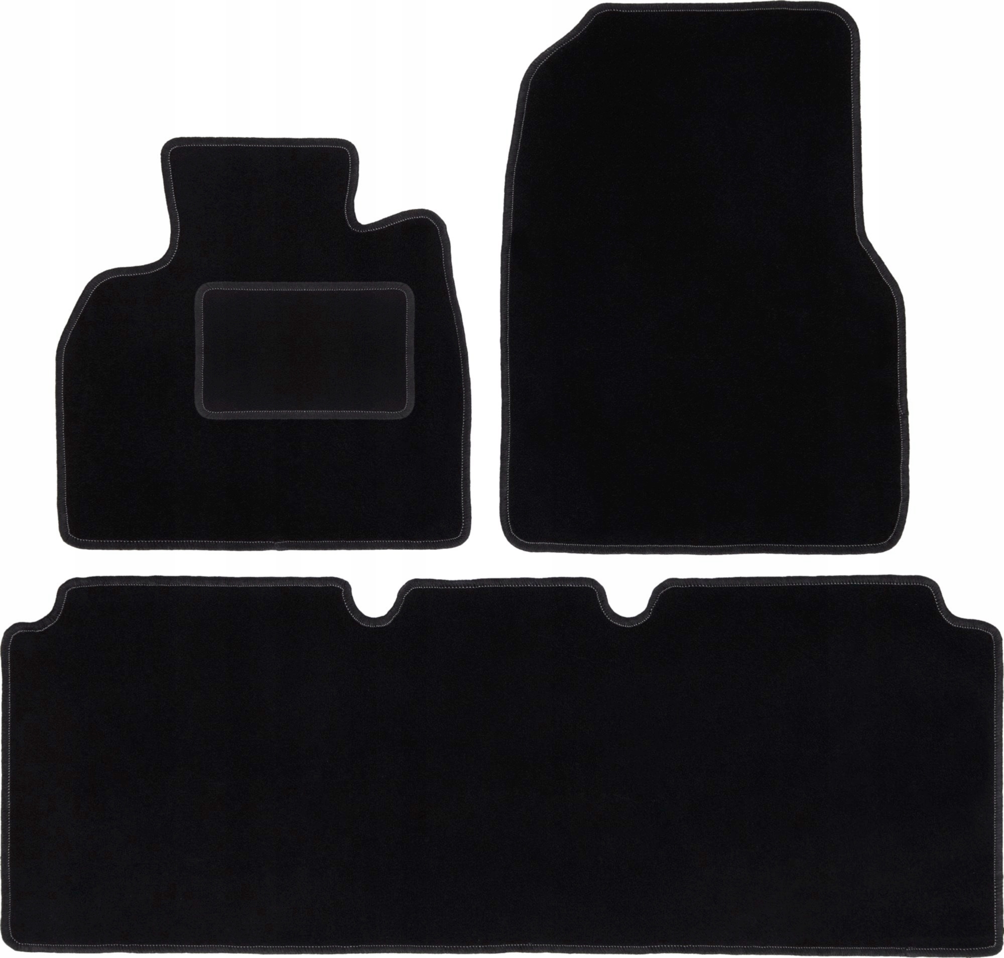 velurové autokoberce pro automobily Renault Espace IV minivan (2002-2014)