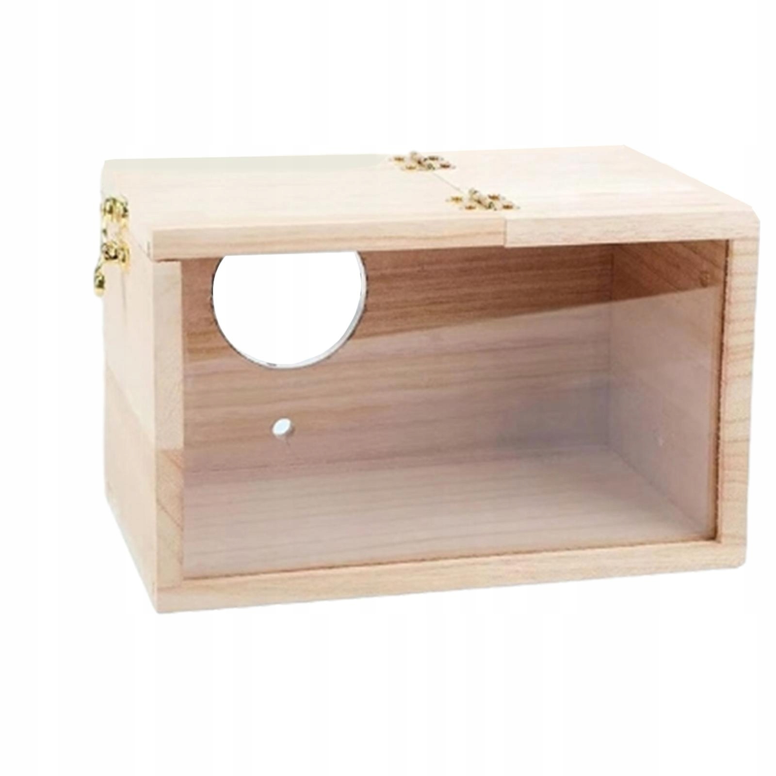 Bird Nest House Parakeet Nesting Box Hodowla Papuga 12cmx12cmx19.5cm
