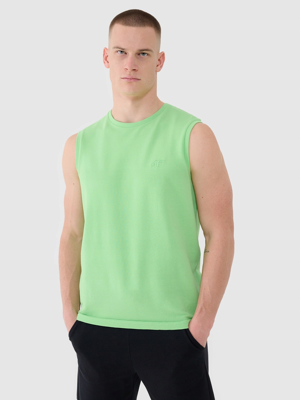 T-shirt Męski 4F Koszulka Top Tank Oversize M M233 SS25