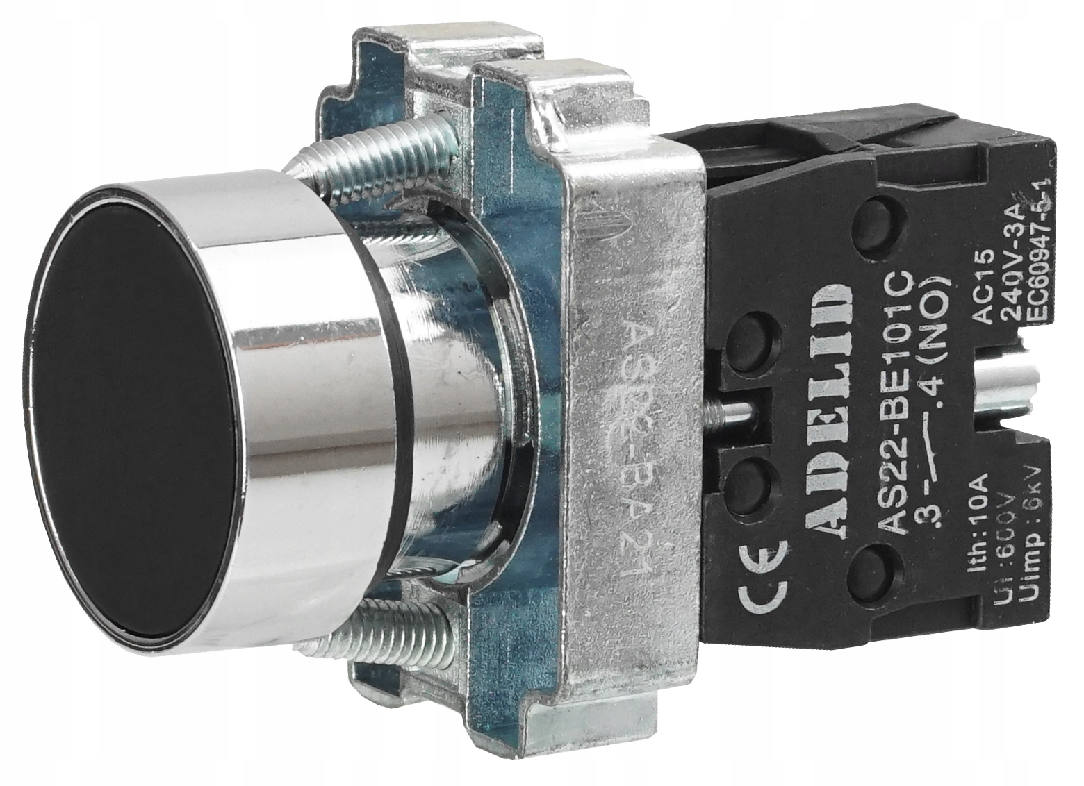 

Przycisk Sterowniczy Czarny Metal BA21 FI22 No