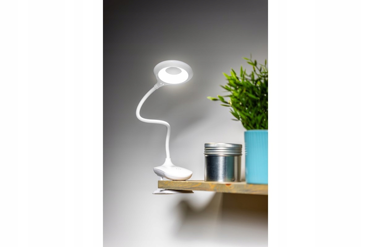 Stolní lampa Ringo, 4W, 200lm, 3-CCT, DC5V, 1A, baterie 1200 mAh, stmívatelná