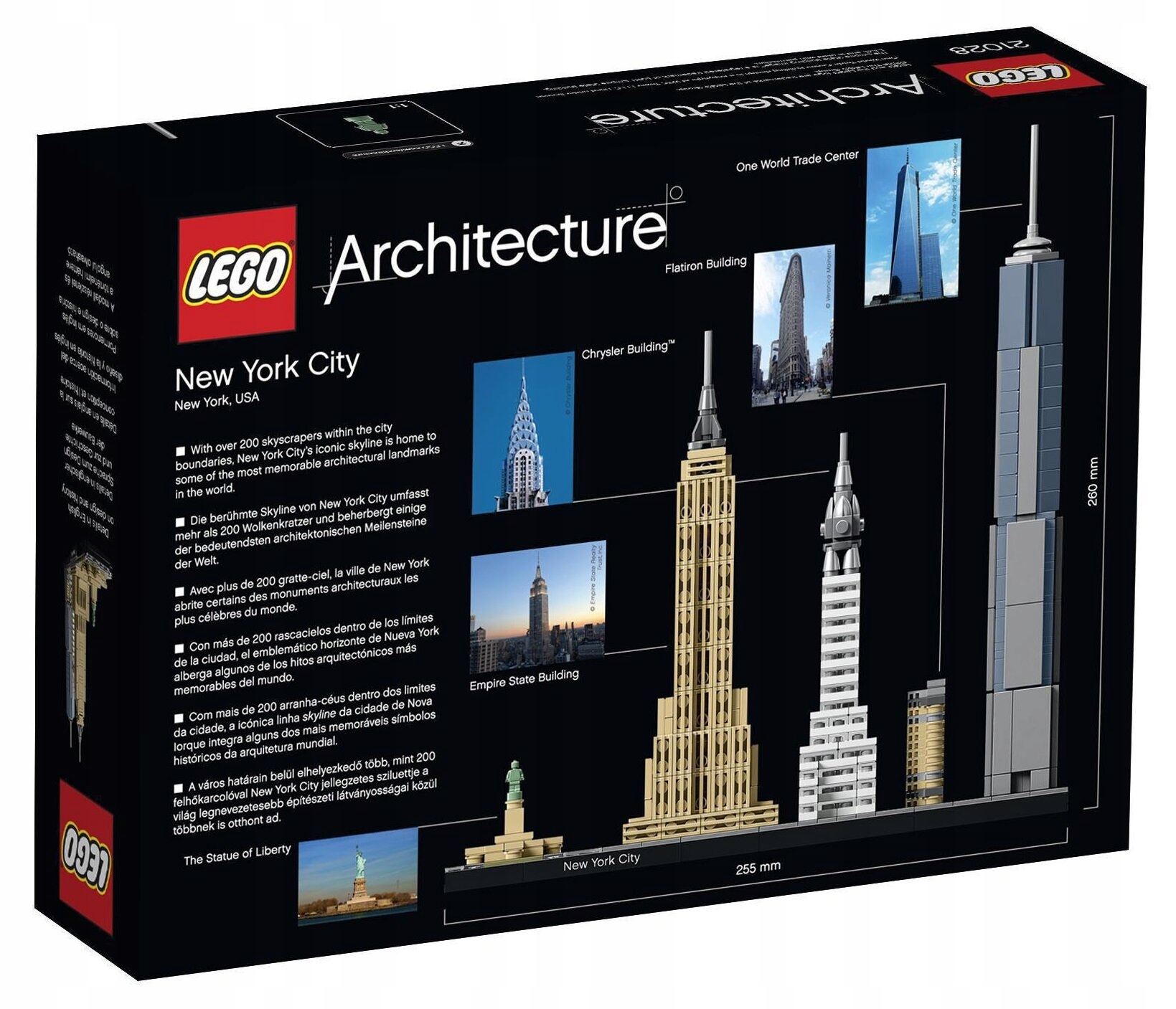 21028 LEGO ARCHITECTURE Nowy Jork Bohater brak