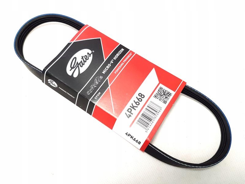 

Gates Pasek 4PK668 Alfa Romeo Mito 1.4 8V 16V T