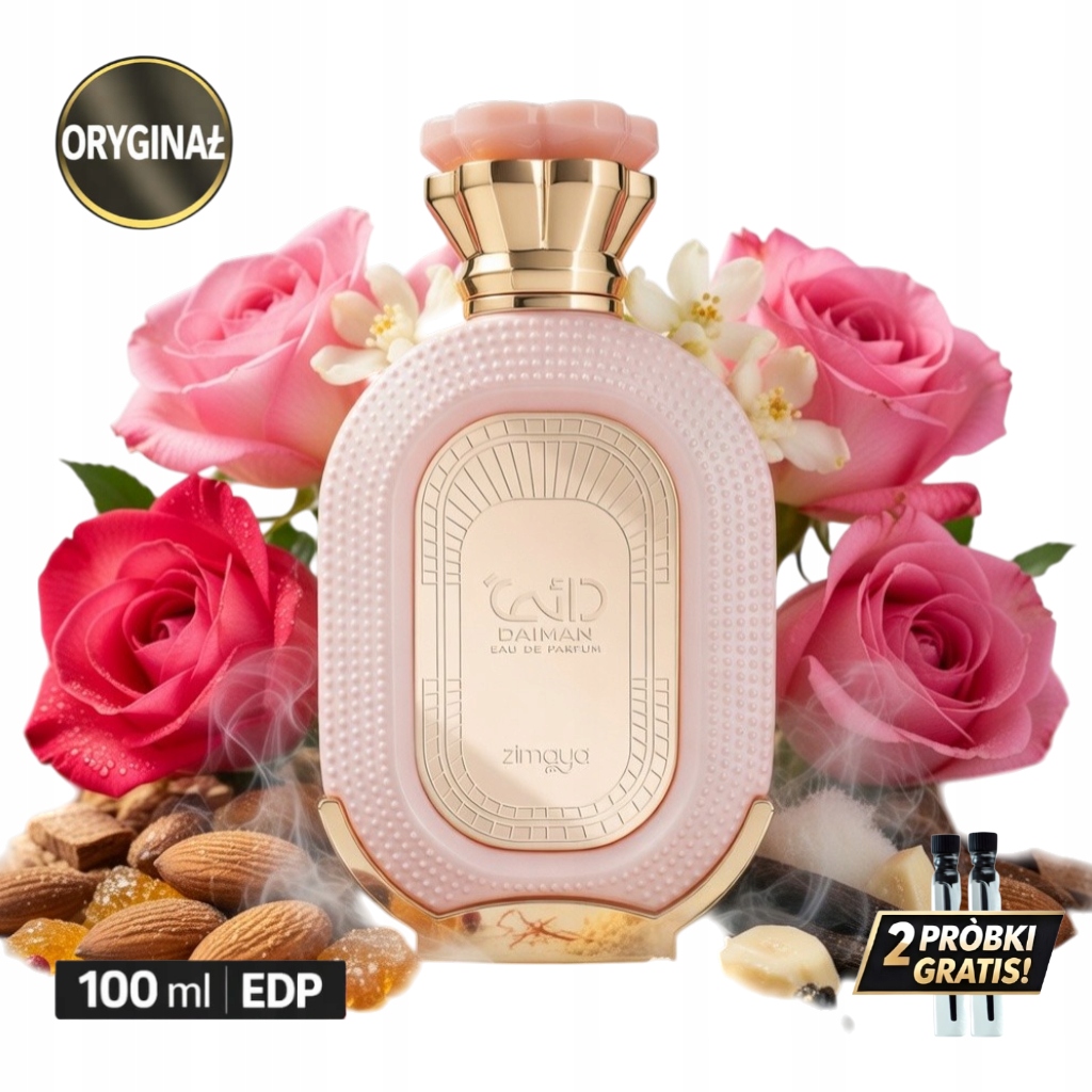 Perfumy Zimaya Daiman Eden 100ML 2 Próbki