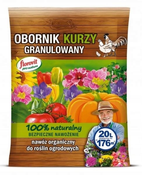 

Obornik kurzy granulowany Florovit pro natura 20 l