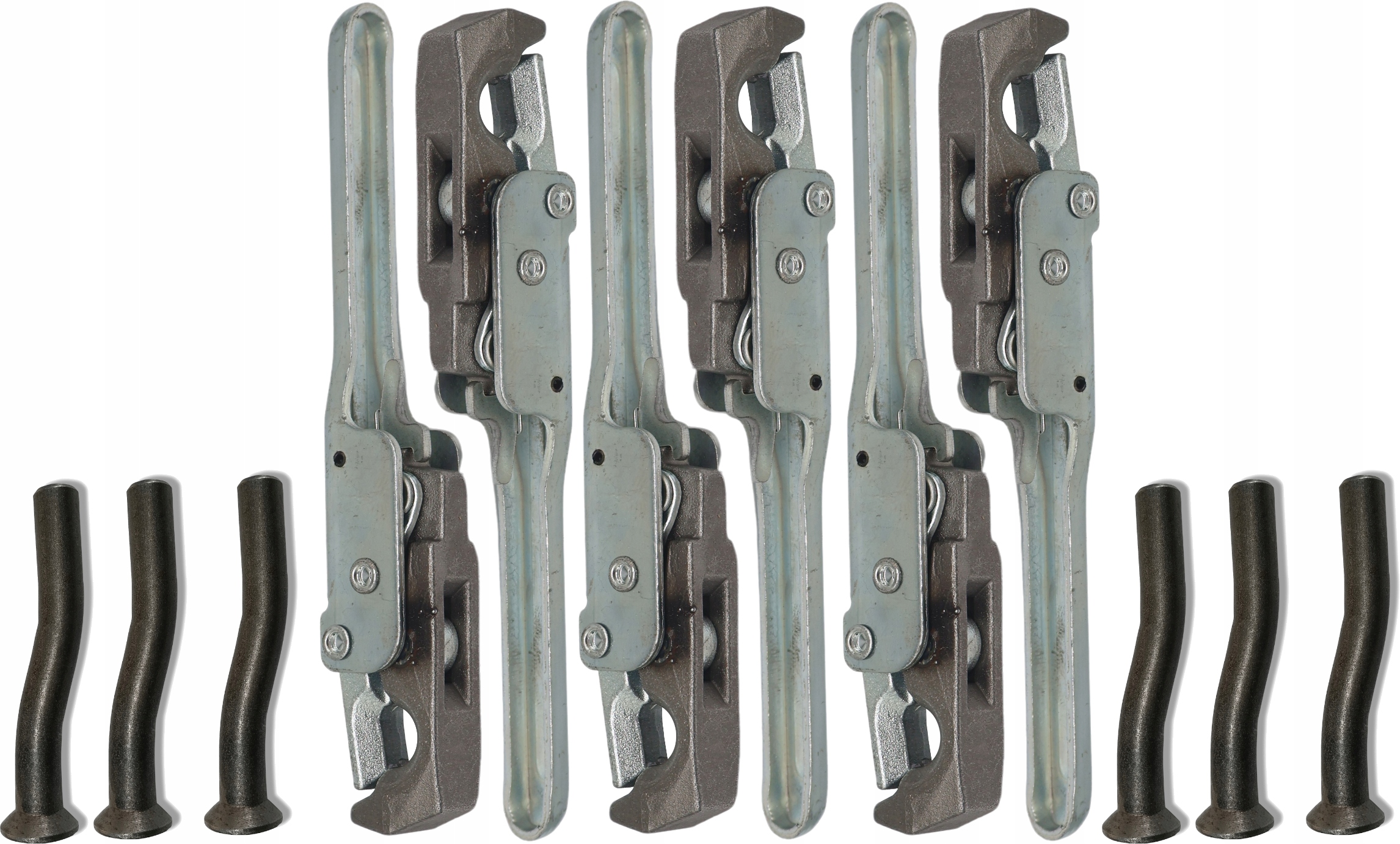 Sponky Burt Přívěsů 6x Jednoduchý Pozink 6x Prohnutý Čep Pronar.