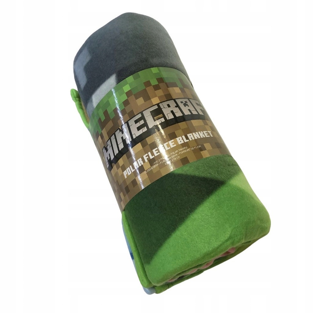 ZESTAW KOC POLAROWY PODUSZKA MINECRAFT STEVE ALEX Kod producenta MNC-205FB