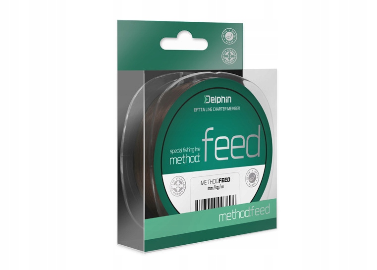 Żyłka Delphin Method Feed 0,18mm, 200m, brązowa