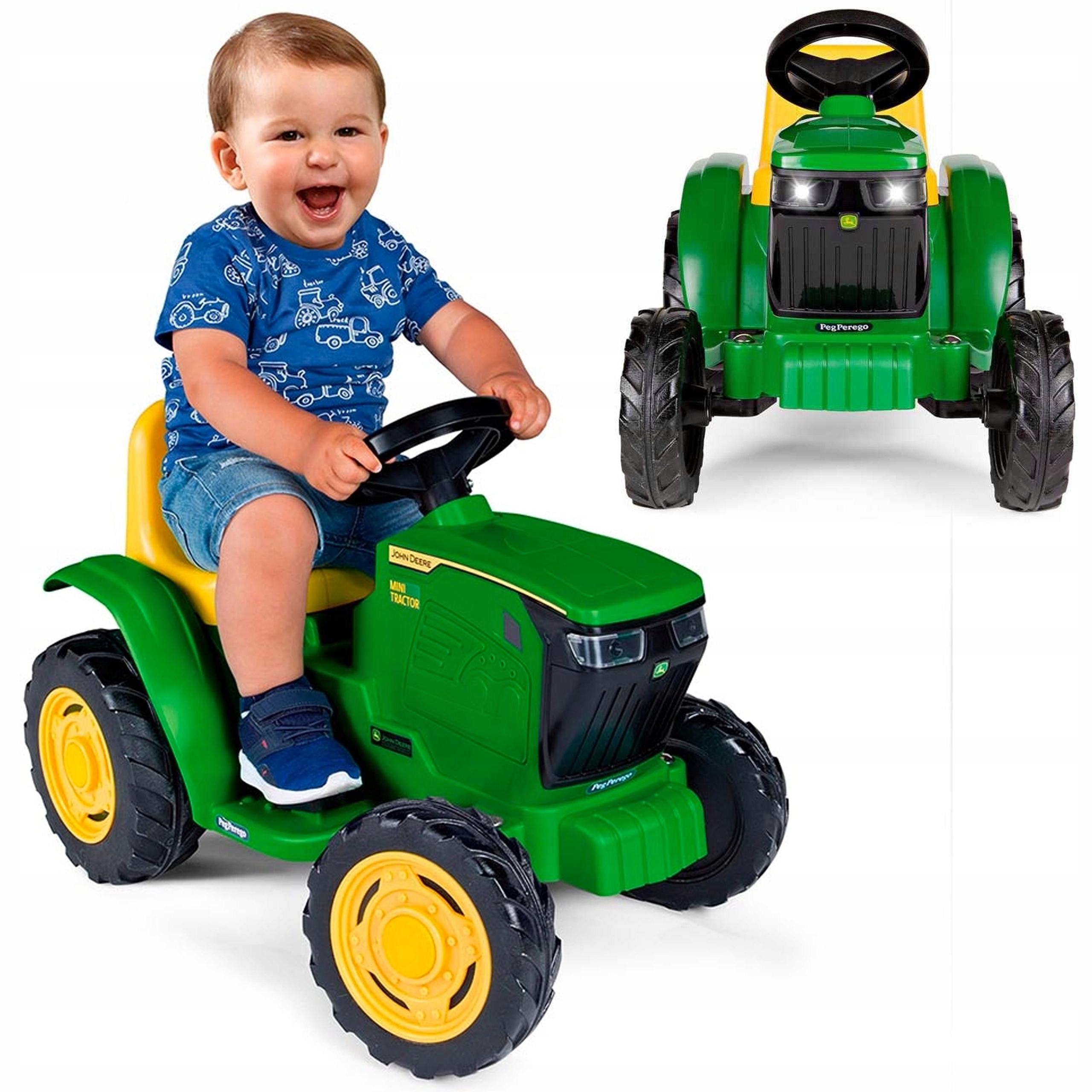 

Traktor John Deere Na Akumulator Peg Perego 1+