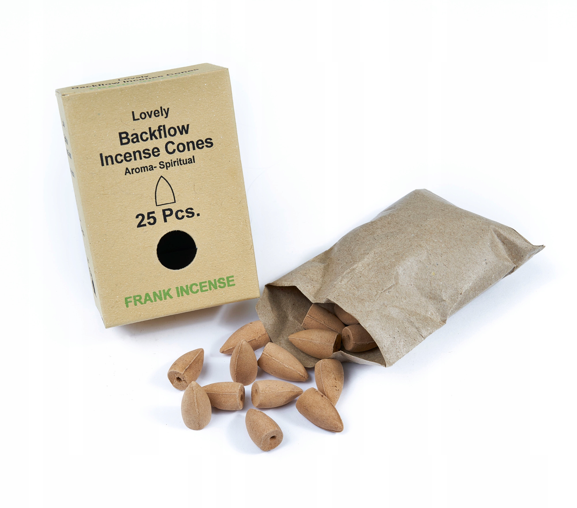 

Kadzidła stożkowe BackFlow Frankincense * z NEPALu