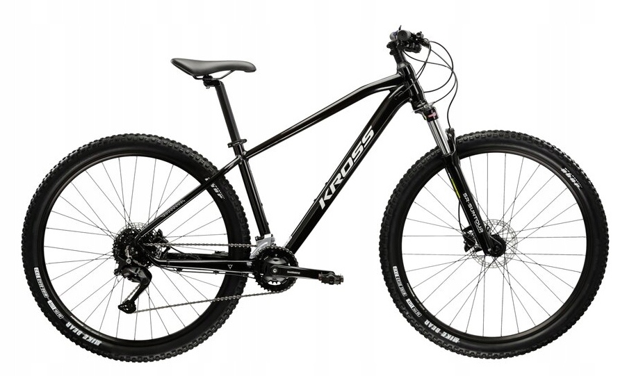 Rower Mtb Kross Hexagon 5.0 27,5” M 17” – Czarny/Srebrny