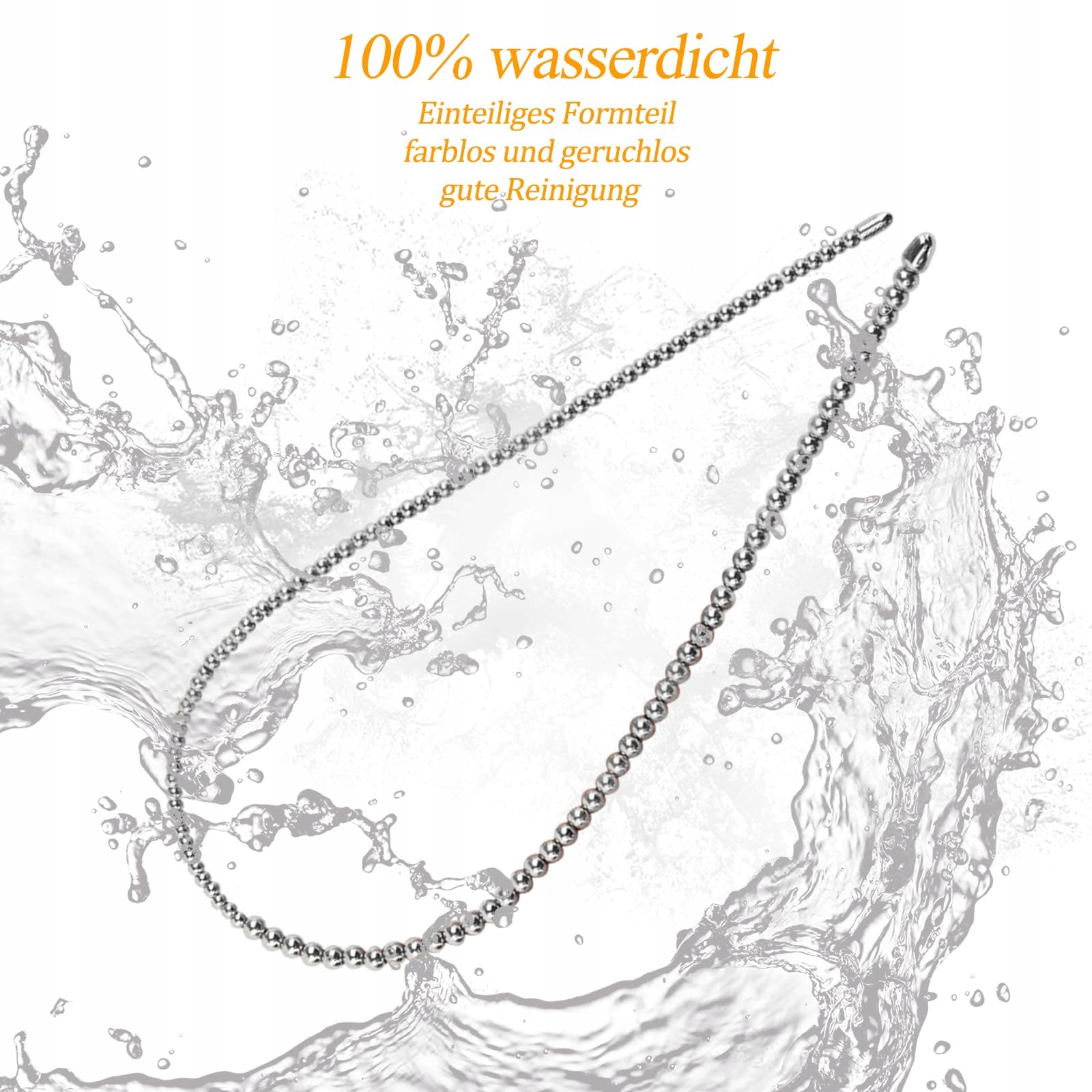 BDSMLOVE Stalowy Dilator 600 MM dla Mężczyzn Prostata Stymulacja — miniatura 6