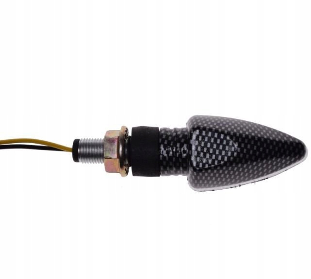 KIERUNKOWSKAZ BIAŁY LED klosz carbon karbon 1szt Producent Wilmat