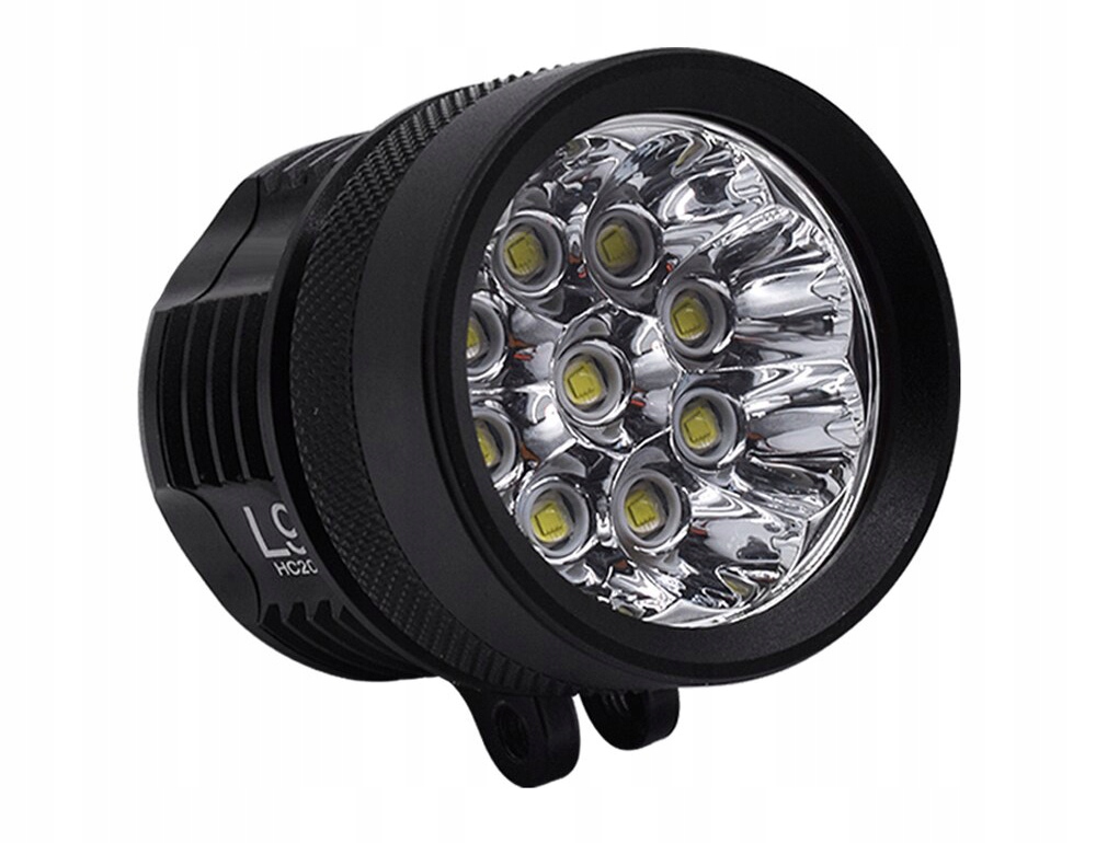 Halogen motocyklowy L9X 90W 9000LM lampa refl Waga produktu z opakowaniem jednostkowym 0.5 kg