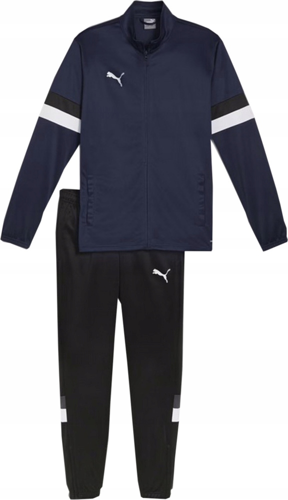 Teplákovka Pánský Puma Team Rise Granátově Černý 658653 06 vel. 2XL