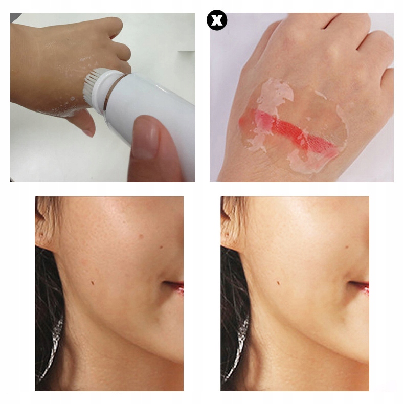 SZCZOTECZKA ELEKTRYCZNY OBROTOWA DO TWARZY MASAŻER Model P0306