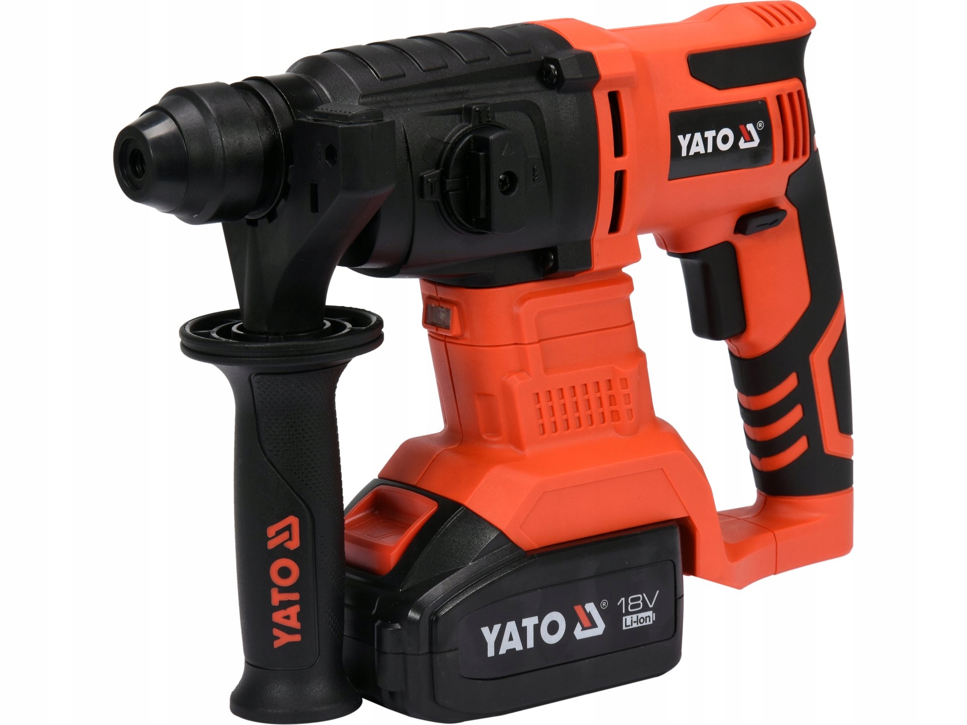 Vrtací Kladivo Sds Plus Akumulátorová Příklepová Vrtačka 18V Yato Akumulátor 3AH Nabíječka