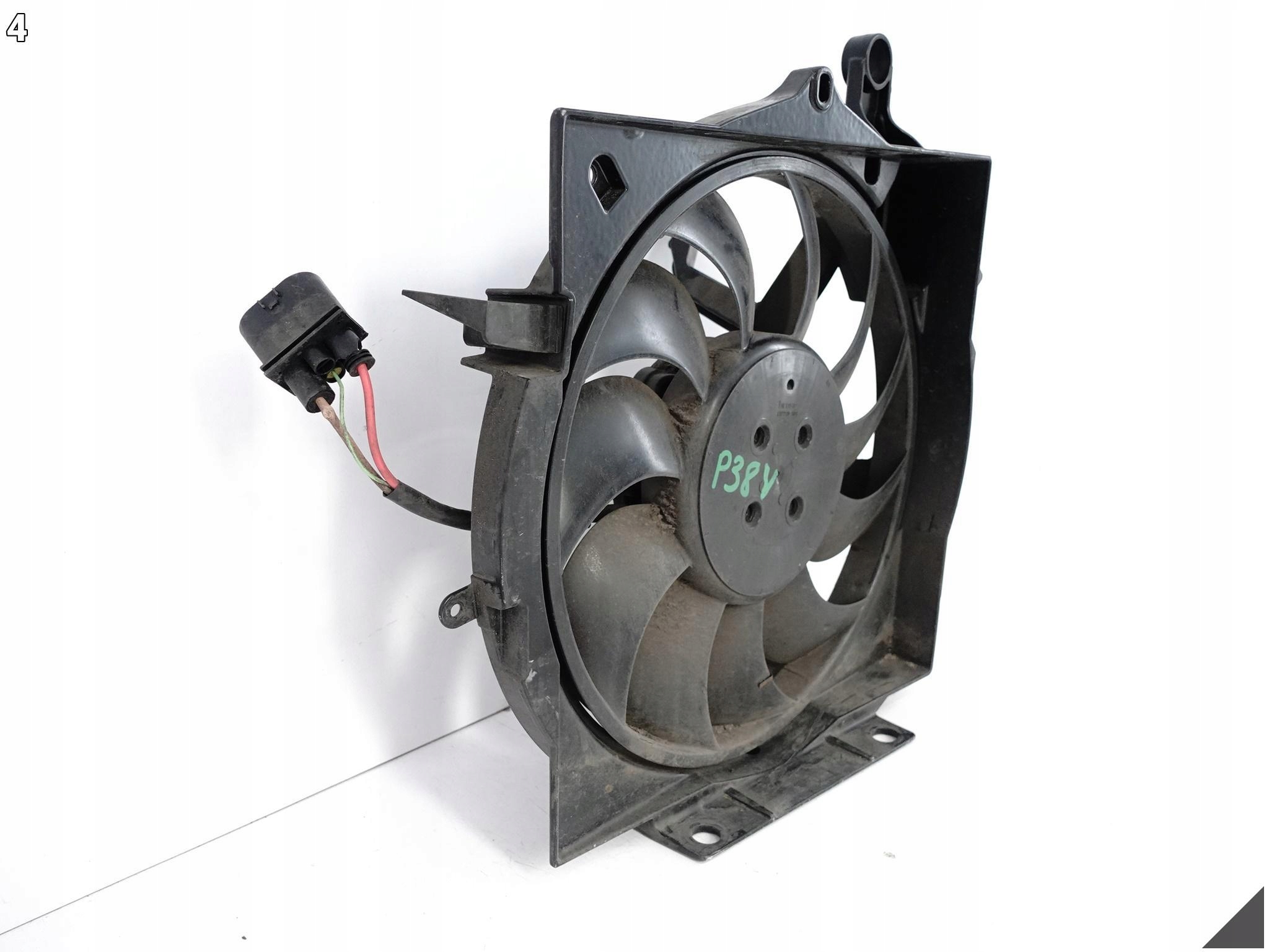 PORSCHE TAYCAN 9J1 AUDI E-TRON GT RS 4J3 vrtule ventilátor obal pravý