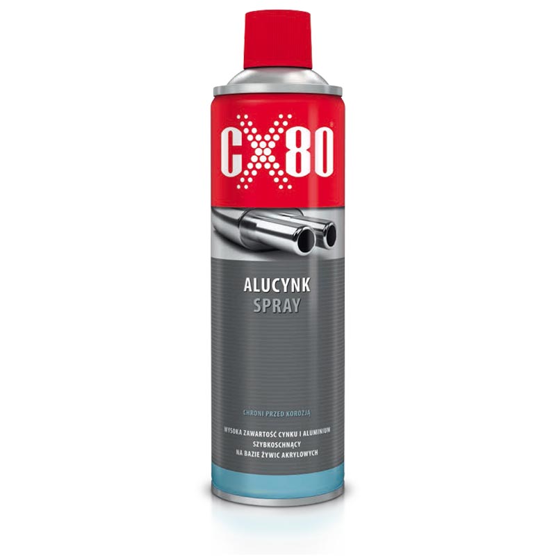 CX80 ALUCYNK SPRAY 500 ML OCHRONA PRZED KOROZJĄ
